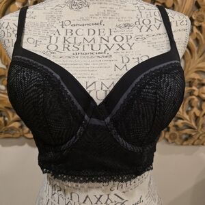 Elegant Black Lace Bralette